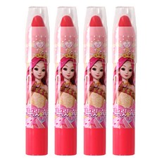 Little Bling Secret Jouju 星星女神兒童唇蠟筆 2.3g, Jouju約會粉, 4個