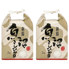 Well Life 悅生活 谷穗 新潟縣獲獎40年南魚沼越光米 100%日本直送, 2kg, 2個, 特A級