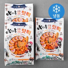 아딸 순창 발효 토마토 고추장 핫떡 (냉동), 580g, 3개