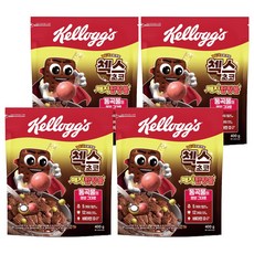 오곡으로 만든 첵스초코 매직팝핑볼, 400g, 4개