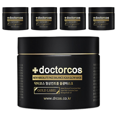 doctorcos 臉部平衡水光面膜霜, 110ml, 5個