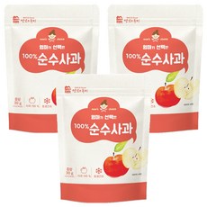 맛있는풍경 엄마가 선택한 순수사과, 3개, 30g