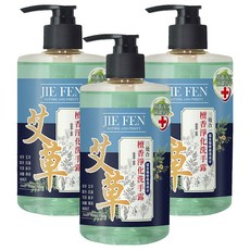 Jie Fen 潔芬生活 艾草檀香洗手露, 350ml, 3瓶
