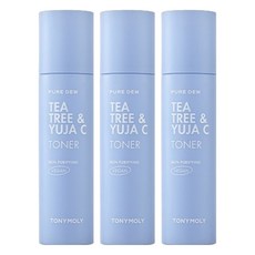 토니모리 퓨어듀 티트리 앤 유자씨 토너, 150ml, 3개