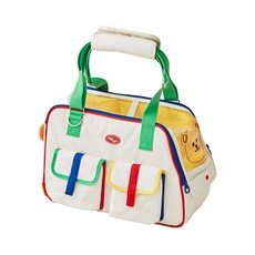 페스룸 위글위글 반려동물 이동 캐리어 위글 베어, 아이보리, 1개