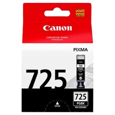 Canon 佳能 原廠墨水匣 PGI-725 黑色 19ml, 1個