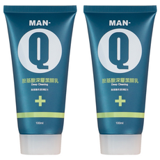 MAN-Q 胺基酸深層潔顏乳, 100ml, 2條