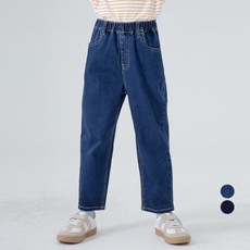 LollyTree 兒童寬鬆彈力牛仔褲