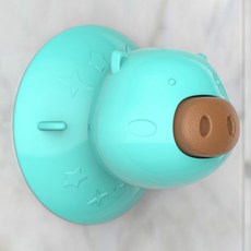 Block Mart小狗豬洗澡輔助玩具, 薄荷, 1個