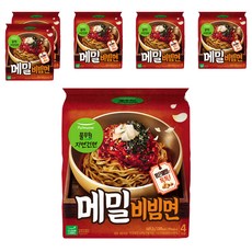풀무원 메밀 비빔면 117.3g, 24개