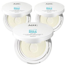 AHC Safe On積雪草EX防曬氣墊, 3個, 25ml