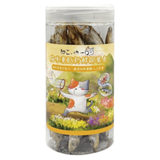 Neko 吶一口 貓咪凍乾 新鮮柳葉魚，無防腐劑，無人工色素，無調味料添加，-40℃冷凍乾燥技術, 60g, 1罐