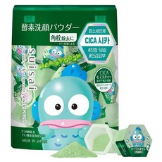 Kanebo 佳麗寶 suisai 三麗鷗聯名款 美妝淨透綠粉末潔顏乳, 12.8g, 1個