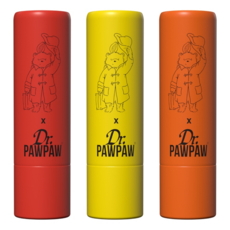 Dr.PAWPAW 台灣公司貨 柏靈頓熊 護唇膏 野餐點心3件組, 12g, 1組, 透明色/甜橙果醬 + 果香 + 草莓果醬