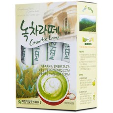 DaehanDaup 綠茶拿鐵隨身包, 12.7g, 16條, 1盒