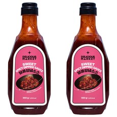 딜리셔스마켓 달콤양념소스, 550g, 2개