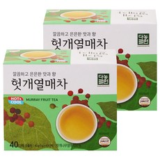 Danongwon 枳椇子茶茶包, 1g, 40包, 2盒