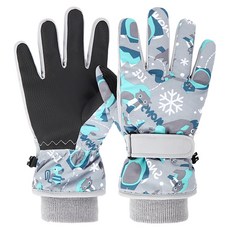 Kids Tree 兒童手指滑雪冬季軟墊手套 ST-105