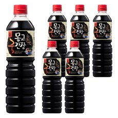 몽고진간장 국간장, 900ml, 6개