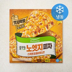 풀무원 노엣지피자 스위트포테이토&콘 (냉동), 365g, 1개입, 1박스