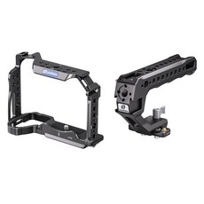 Leofoto 徠圖 Sony A7R5 相機箱 + NATO頂部手把套組, 1套, CAGE-A7R5(相機箱), AH-2-1(NATO頂部手把)