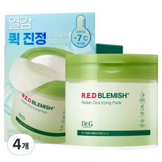 Dr.G Red Blemish純淨牛蒡積雪草涼感棉片 190ml, 4個