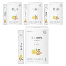 하루활력 레몬생강청, 300ml, 4개