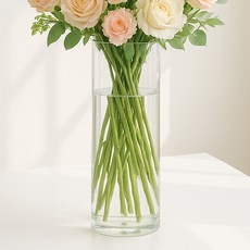 Angplant 防碎壓克力大型花瓶, 透明