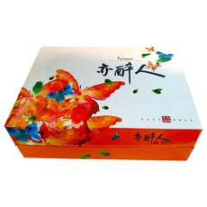 龍源茶品 鑫龍源 亦醉人頂級梨山烏龍茶葉禮盒 附提袋, 茶葉 2罐, 1盒