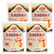健而美 即食胚芽燕麥片 台灣製造, 300g, 4包
