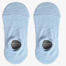 코지라벨 여성용 벗겨짐 방지 논슬립 프리미엄 수면 덧신 양말 2켤레