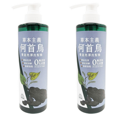 美吾髮 草本主義洗髮精 何首烏豐盈亮澤, 540ml, 2瓶