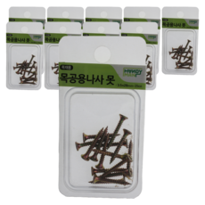 핸디맨 목공용 나사못 3.5 x 28mm 15p, 10개