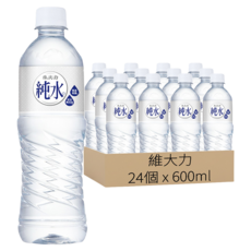 維大力 純水, 24個, 600ml