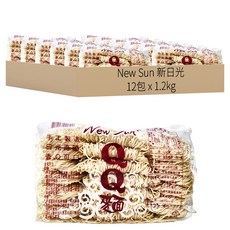 New Sun 新日光 QQ麵, 1.2kg, 12包