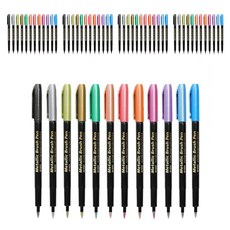 DADA 金屬珠光麥克筆刷具組, 5套, 12色