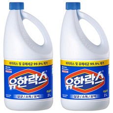 유한락스 레귤러, 2L, 2개