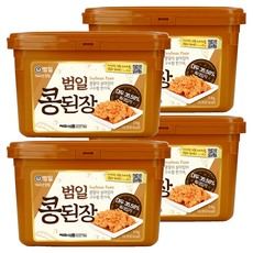 범일 콩된장 특대입자, 3kg, 4개