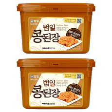 범일 콩된장 특대입자, 3kg, 2개