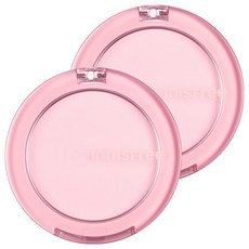 INNISFREE 妝自然圓形腮紅 6.2g, 2個, 01 Fluffy Pink