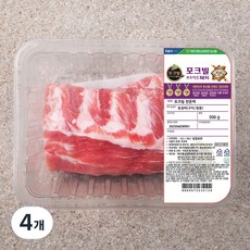 농협 포크빌 한돈 등갈비 구이 찜용, 500g, 4개