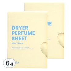 iLBiA 一般用烘衣機香水片 嬰兒霜香 正品, 40張, 6個