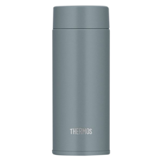 THERMOS 膳魔師 真空隔熱保溫水壺, 灰色, 350ml, 1個