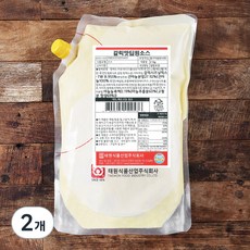 갈릭맛 딥핑소스, 2kg, 2개