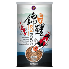 UP AQUA 雅柏 胚芽錦鯉飼料 E-642-M, 1個, 3000ml