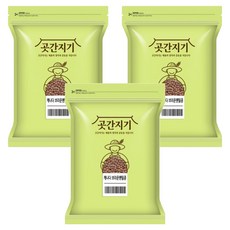 곳간지기 브라운렌틸콩, 1kg, 3개