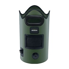 isona 愛收納 旅行摺疊泡腳桶 含排水孔 直徑28x48cm 綠色 21L, 1個