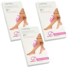 왁스키스 왁스스트립 24p + 피니싱티슈 2p, 5g, 3개