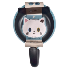 FREIZ 和平 電磁爐適用平底鍋 RB-3128 適用IH 爐/兼容 IH 雜貨 貓形煎鍋, 20cm, 1個