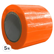 World Clean 高黏性強力棉質膠帶 50mm x 10m 橘色, 5個